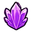 Amethyst Geode Heart