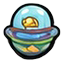 Astral Visitor with Chick